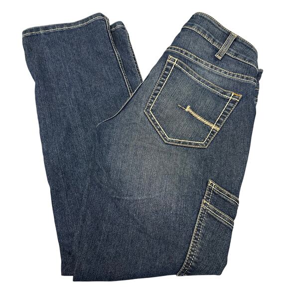 Ariat Denim - Ariat Women's Rebar Mid-Rise Straight Leg Jeans Size 27S Workwear Farming